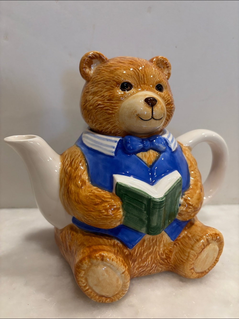 Vintage Otagiri Japan Teddy Bear Teapot–Mary Ann Baker